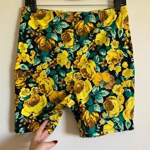 UO Floral Bicycle short
